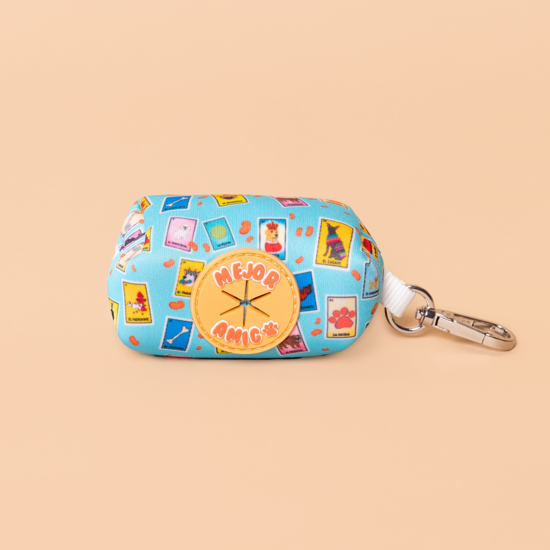 Dog Loteria Poop Bag Pouch