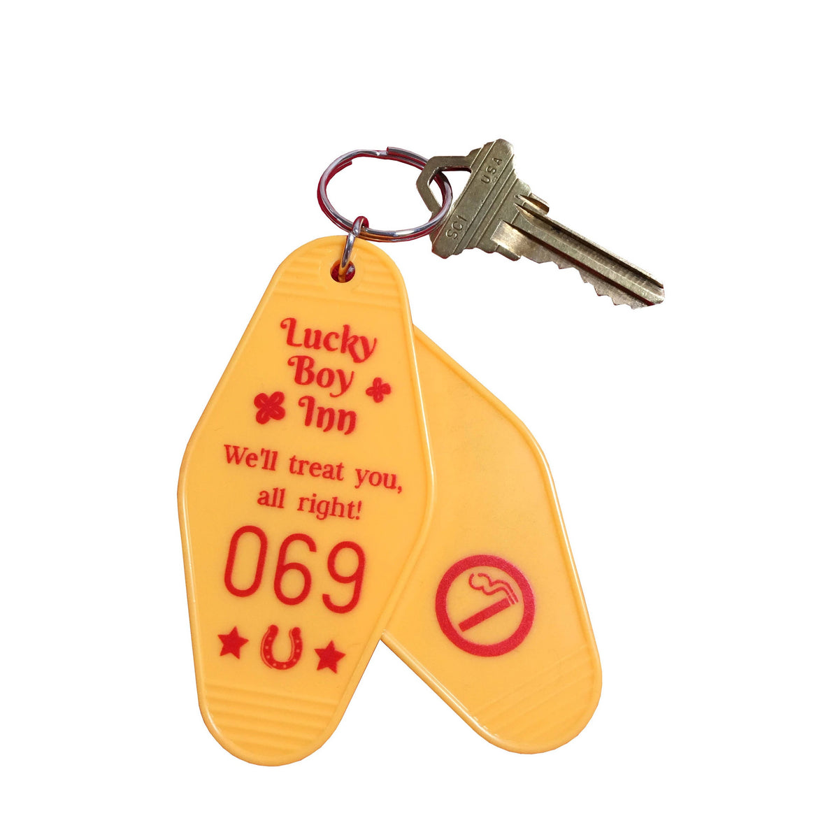 Lucky Boy keychain