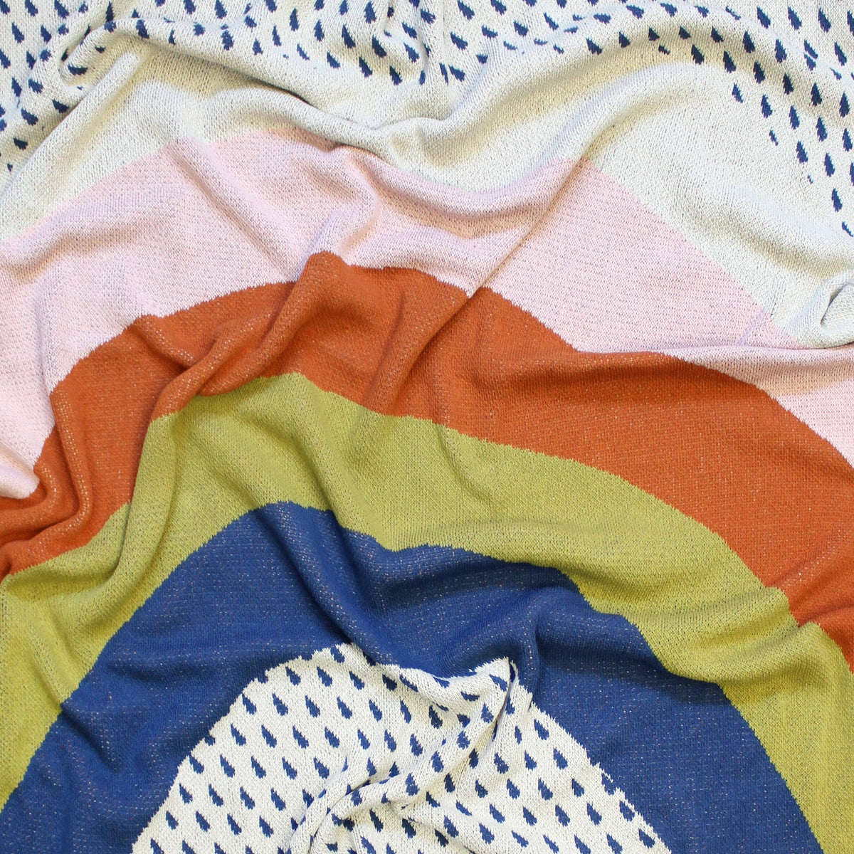 Rainbow Throw Blanket