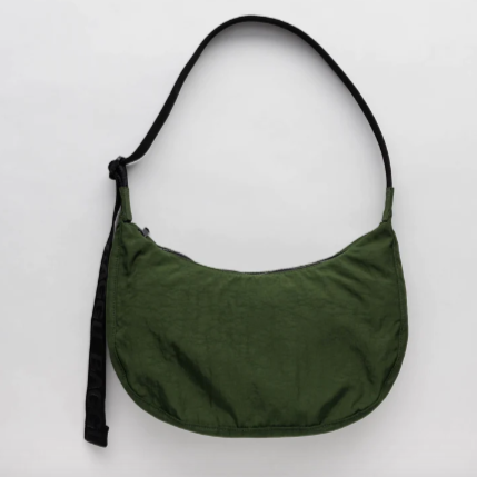 Medium Nylon Crescent Bag