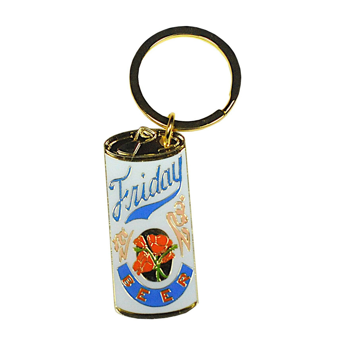 Friday Beer Keychain