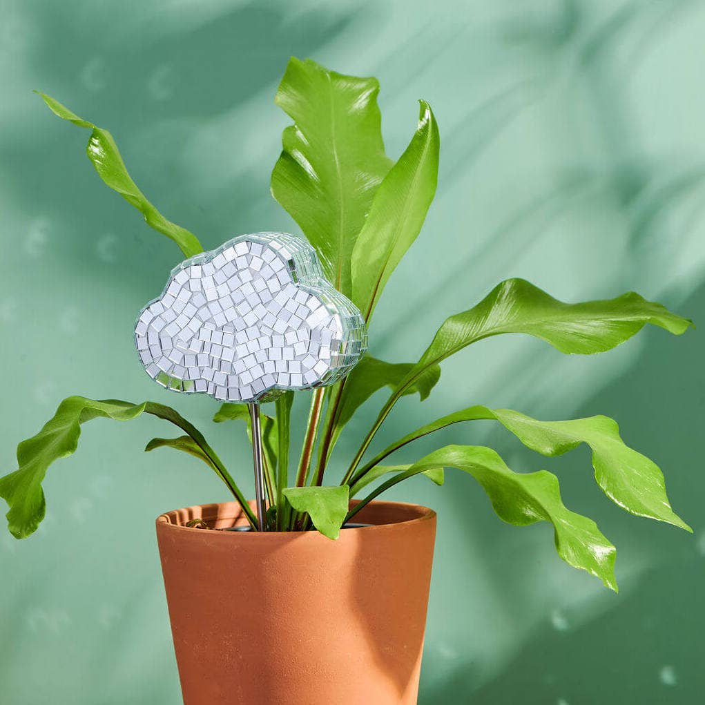 Disco Cloud - Disco Ball Decorative Plant Stakes