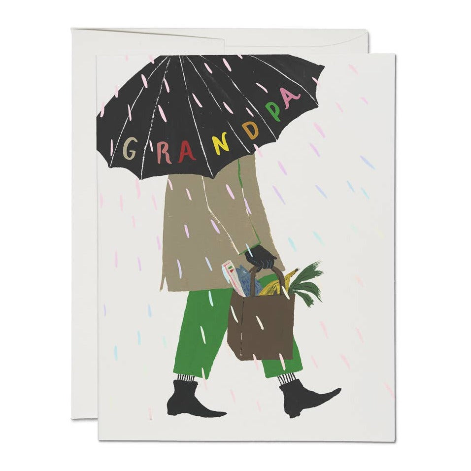 Grandpa&#39;s Umbrella Card