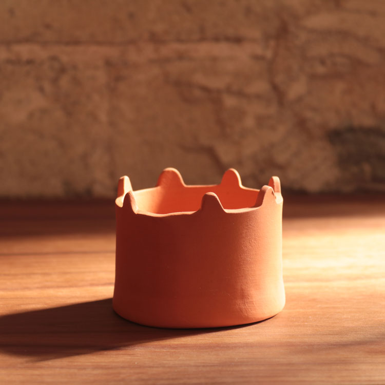 Small Red Planter