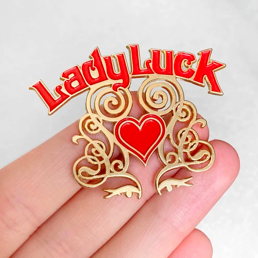 Lady Luck Pin