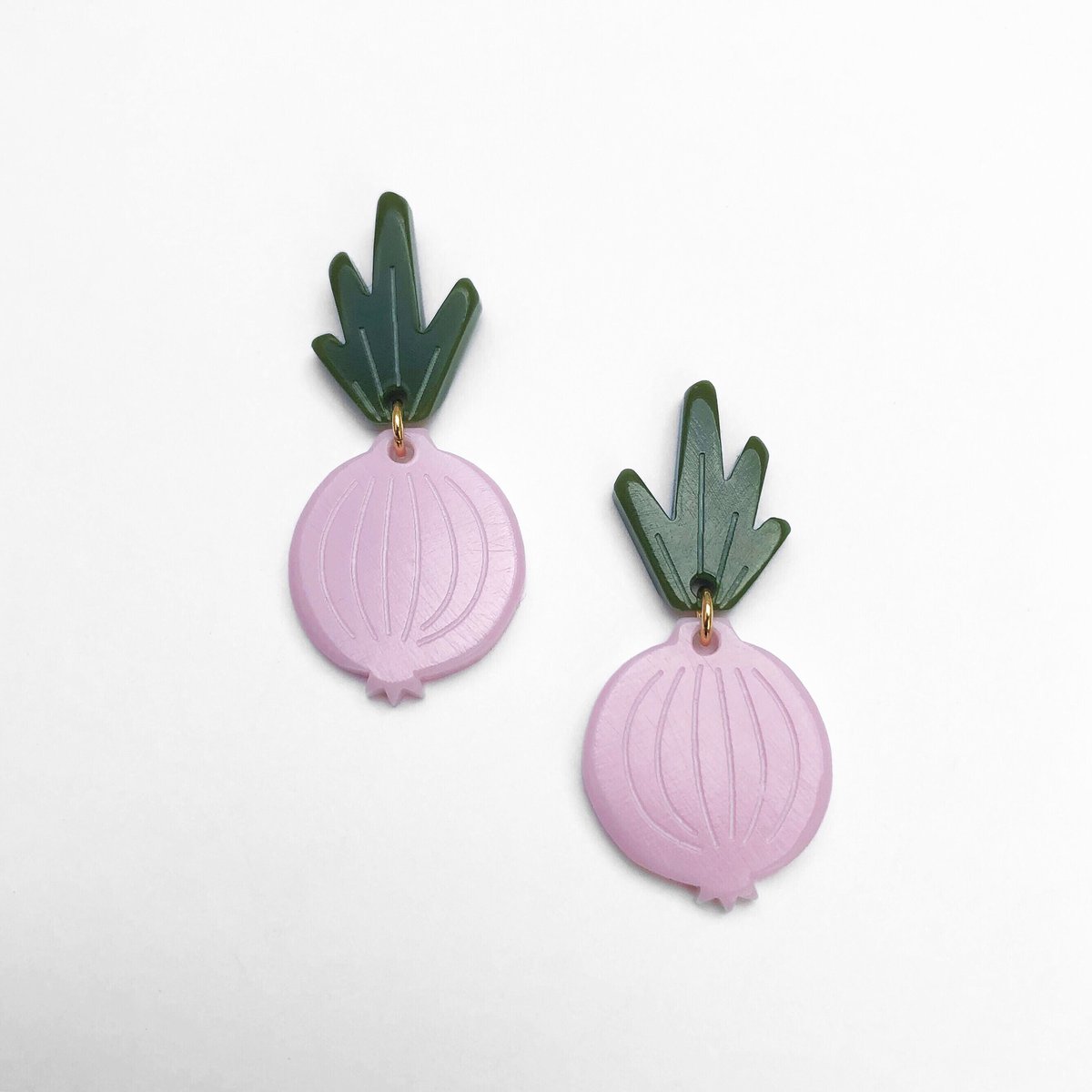 Onion Earrings