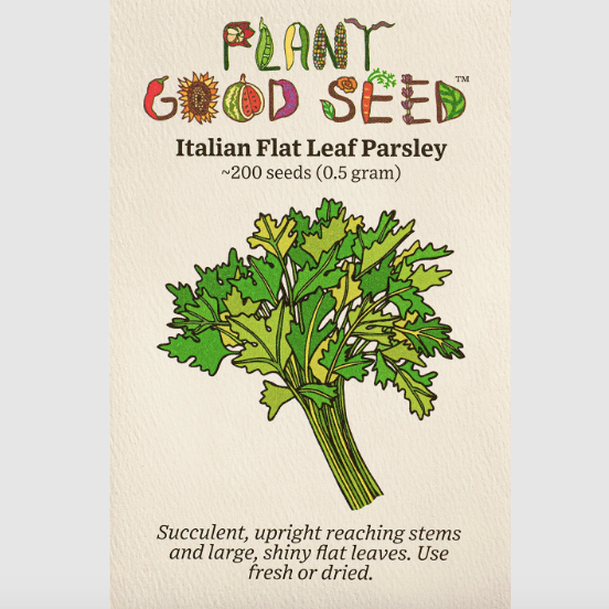 Flat Leaf Italian Parsley Seeds