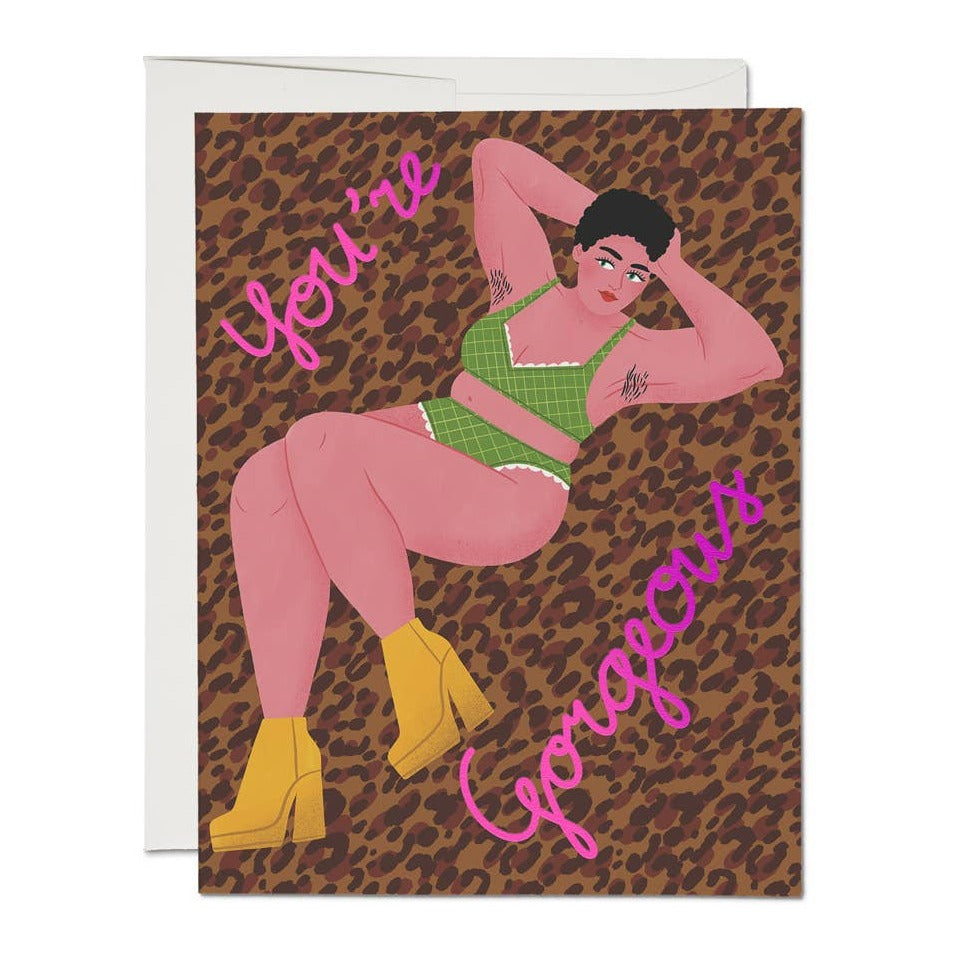 Gorgeous Girl Card